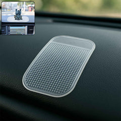 Transparent Non-Slip Silicone Dashboard Mat - Large Size Grip