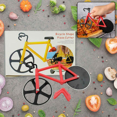 Bicycle Pizza Cutter – Stainless Steel Blade | Quickslice