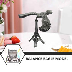 Balancing Eagle Toy – Gravity-Defying Metal Desk Decor | Indo Glow