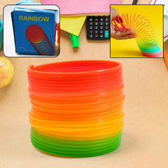 Rainbow Slinky Toy – Classic Fidget & Stress Relief | Little Learners