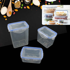 Airtight Kitchen Storage Container – 3 Pc Food Grade Set | Velvet Wheels