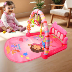 Baby Play Gym Mat – Musical Kick & Play Piano with Fitness Rack | Aditi
