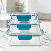 Airtight Plastic Lunch Boxes Set – Leakproof & Microwave Safe