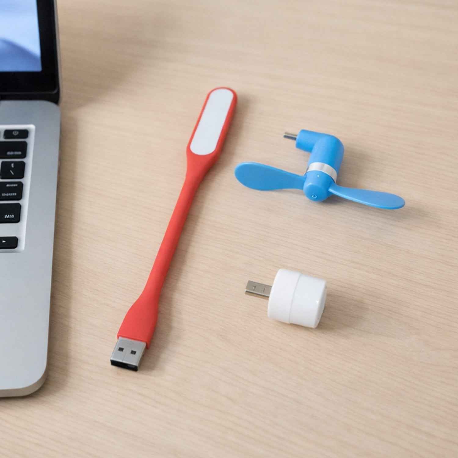 3 in 1 USB Laptop Accessory Combo – Portable Gadget Set