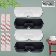 Wall Mounted Sunglasses Holder – 4 Pc Adhesive Set | GlimmerHome