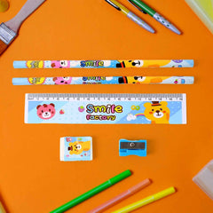 Kids Stationery Set – Wooden 5-Piece School Kit | Writezo