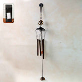 Metal Wind Chime with Om Symbol – Peaceful Spiritual Decor