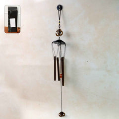 Metal Wind Chime with Om Symbol – Peaceful Spiritual Decor