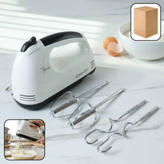 Electric Hand Mixer – Multi-Speed Kitchen Baking Appliance