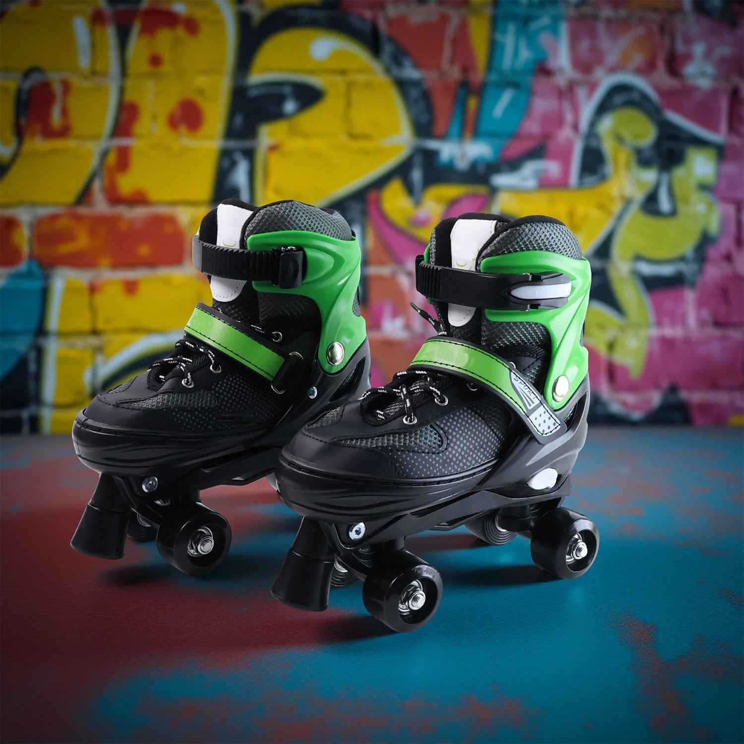 Kids Adjustable Quad Roller Skates – Comfortable & Durable