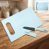 Kitchen Chopping Board with Knife – 2-in-1 Multipurpose Set