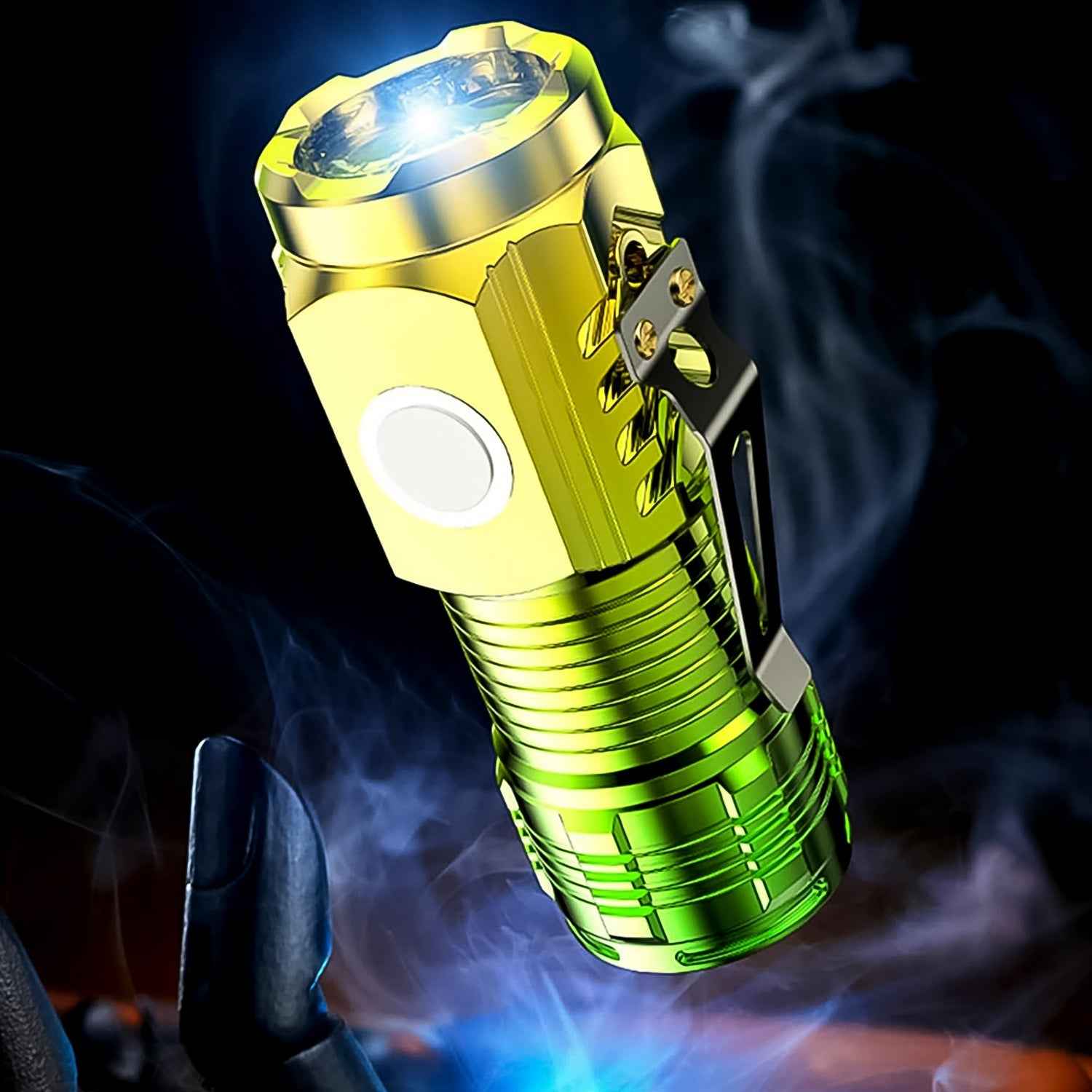 USB Rechargeable Flashlight – Mini 3 LED Torch for Emergencies | Indo Glow