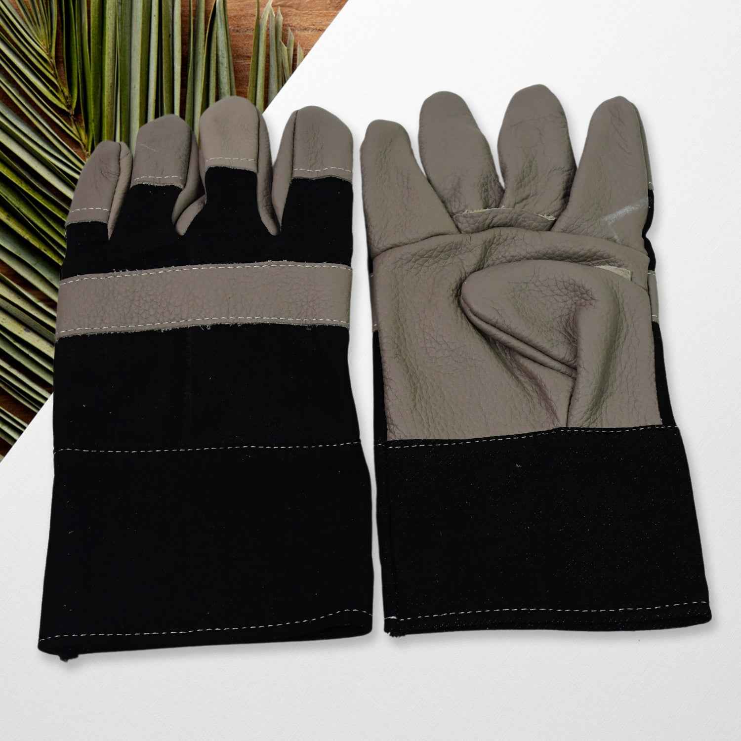 Gardening Gloves for Men & Women – Leather, Heavy Duty | BraveVault