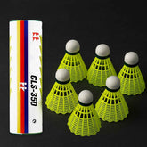 Plastic Shuttlecock – Durable & Consistent Flight (6 Pcs Set)