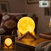 Rechargeable LED Moon Lamp Ð Soothing Ambient Light for Home