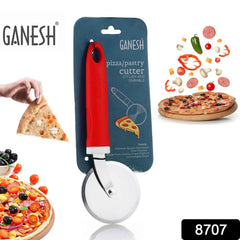 Pizza Cutter Wheel – Stainless Steel & Plastic Grip | Ganesh