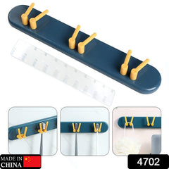 Durable plastic bathroom organizer with hanging mount for toothbrushes and accessories.