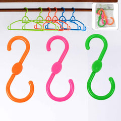 S Shape Plastic Hooks – Heavy Duty Hanging | FreshAura Homeware