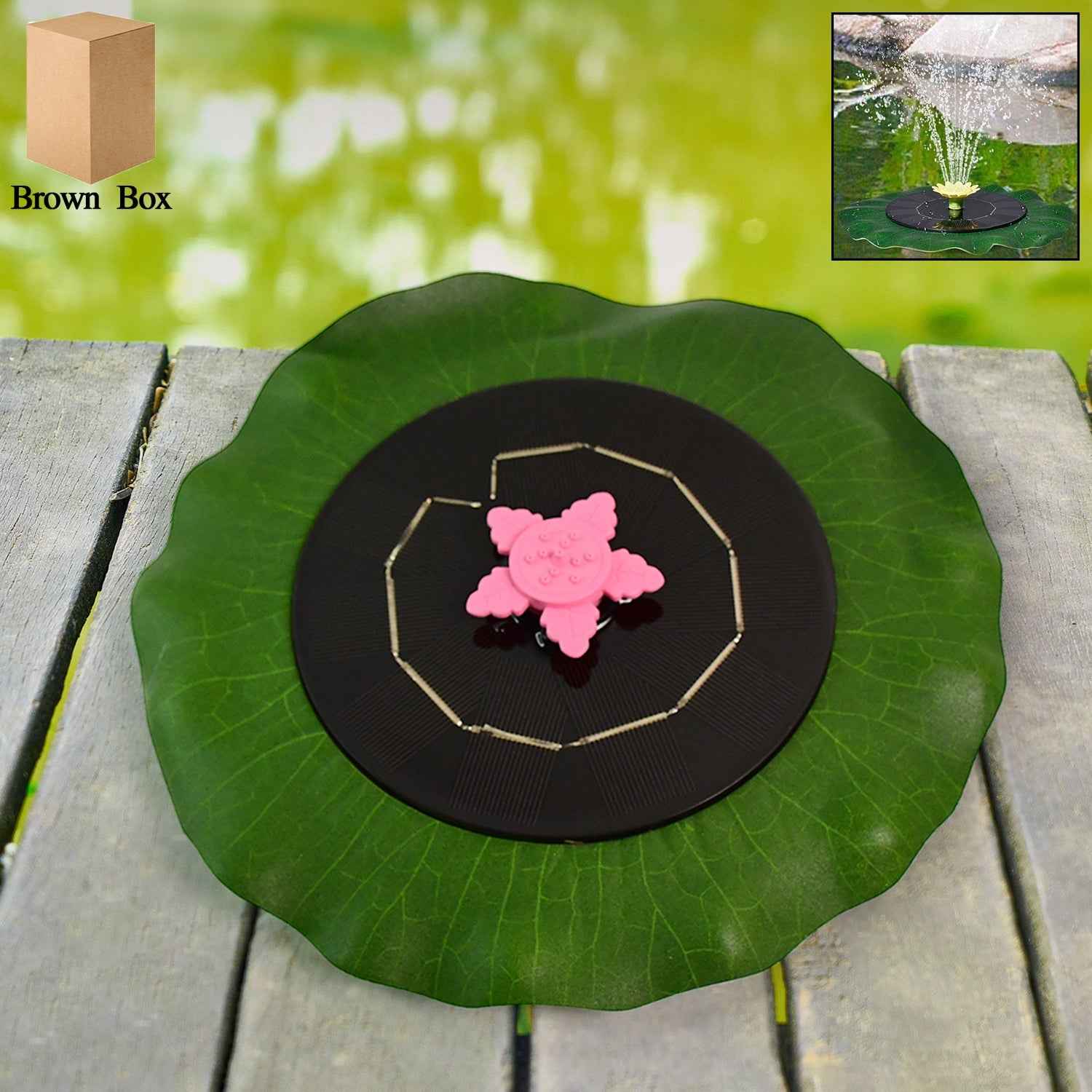 Solar Floating Water Fountain Pump – Eco-Friendly Garden Decor