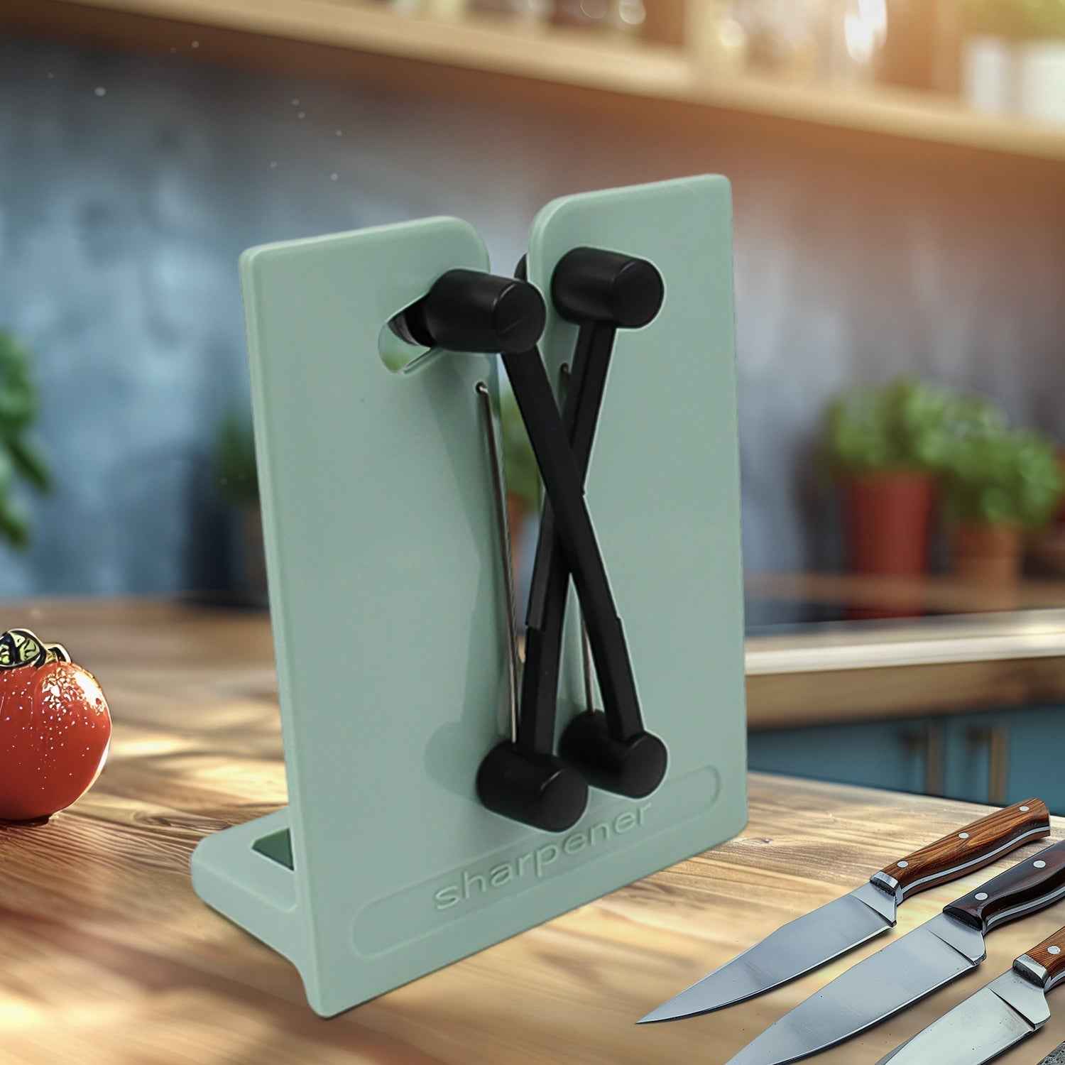 Kitchen Knife Sharpener – Professional & Easy to Use | CookAura