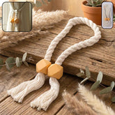 Magnetic Curtain Tieback – Elegant Braided Rope & Easy Hold