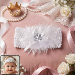 Baby Headband Ð Soft Elastic Floral Hair Accessory for Girls