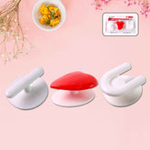 Adhesive Wall Hook Set – Strong Grip & Reusable Utility Hooks (3pc)