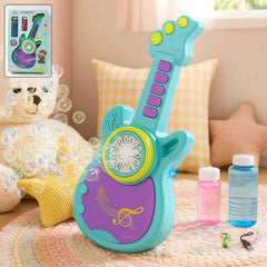 Electric Guitar Bubble Machine – Automatic Fun for Kids