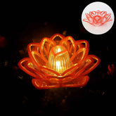 Lotus LED Candle Light – Safe Flameless Decorative Glow