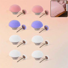 Mushroom Upholstery Pins – Elegant No-Sew Furniture Decor