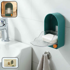 Wall Mounted Soap Holder – Space-Saving & Draining Design