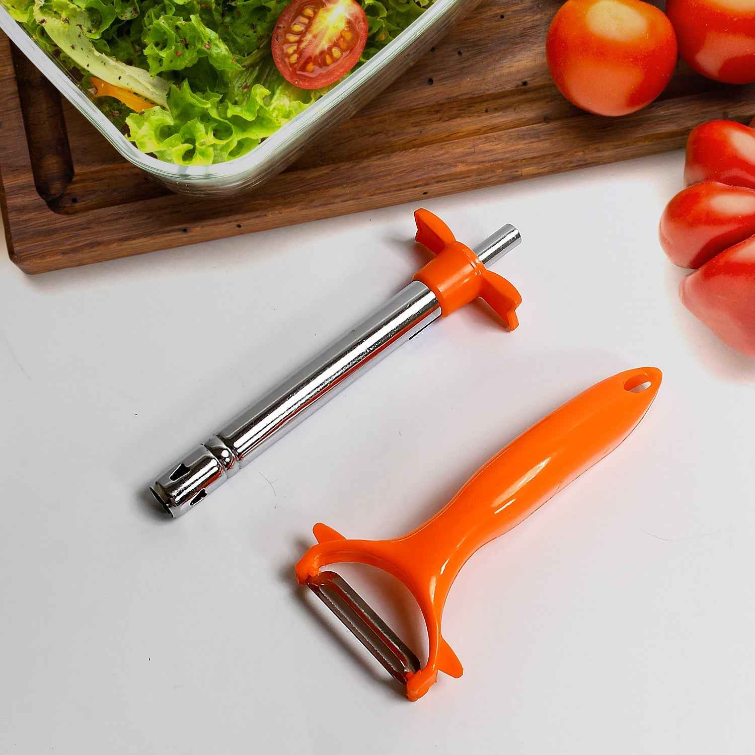 Gas Lighter Peeler Combo – 2-in-1 Kitchen Tool Set | CookAura