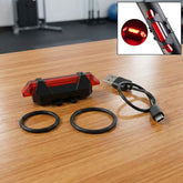 Bicycle LED Tail Light – USB Rechargeable High Visibility Safety Light