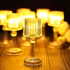 Mini Acrylic LED Desk Lamp – Crystal Design & Portable | Voltronic