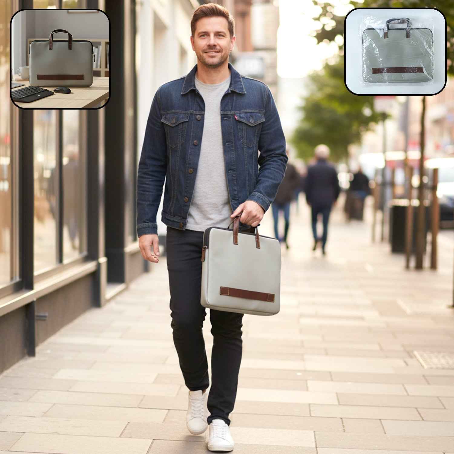 Professional Business Carry Bag for Laptop & Documents – Sleek & Durable