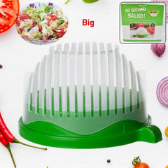 60 Seconds Salad Cutter Bowl – Quick Vegetable & Fruit Slicer | Quickslice