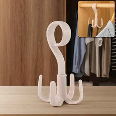 360° Rotating Multipurpose Hook Hanger – Space-Saving Organizer