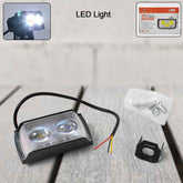 6 Mode LED Fog Light – Ultra Mini Dual Lens for Vehicle Safety