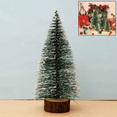Mini Artificial Christmas Tree with Snow Effect – Compact Festive Decor