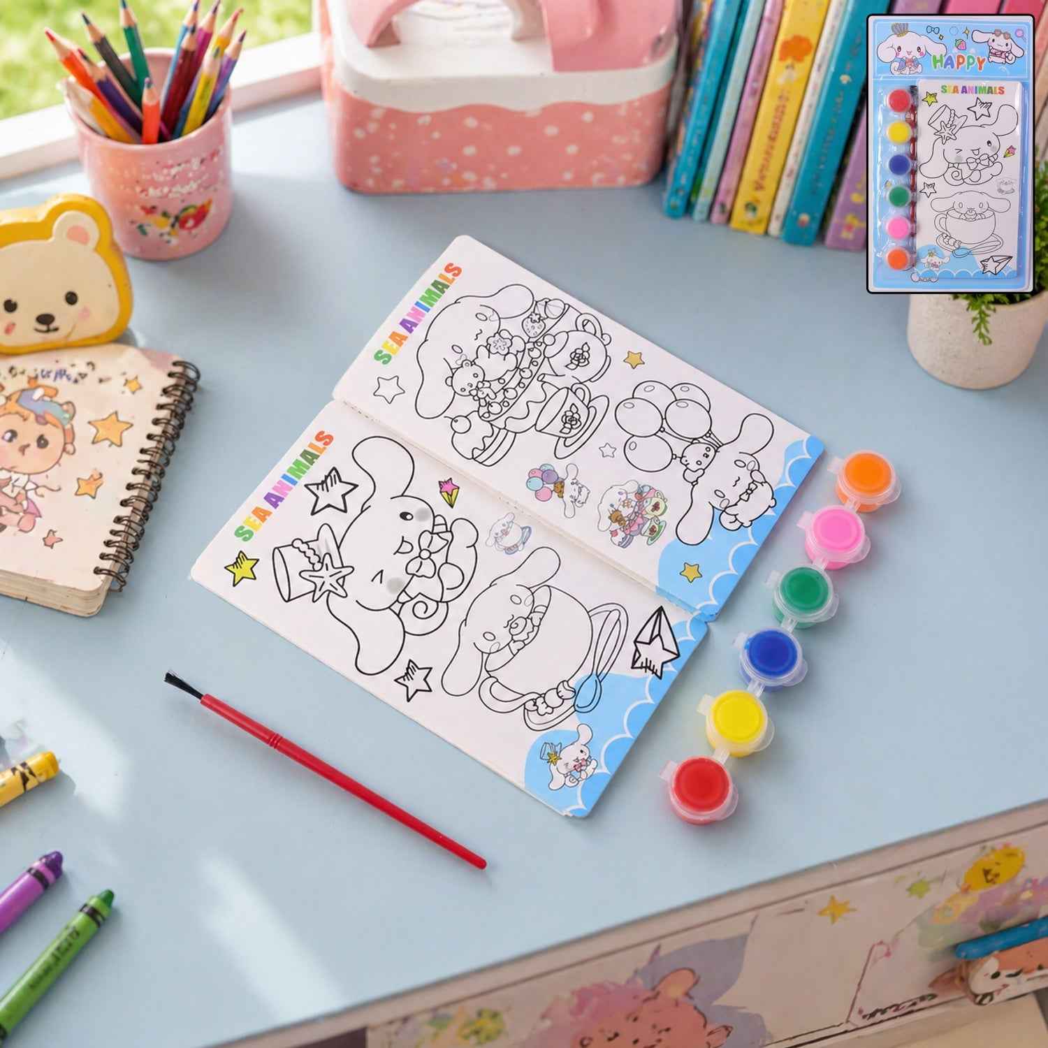 Kids DIY Colour Painting Kit Ð Encourages Creativity & Learning