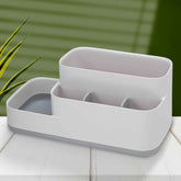 Bathroom Desk Organizer – 5-Compartment Multipurpose Storage | Deskrova