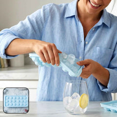 Plastic Ice Cube Tray – Multiple Ice Cubes for Quick Freezing