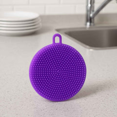 Silicone Dish Scrubber – Mildew-Free, Heat Resistant & Non-Stick