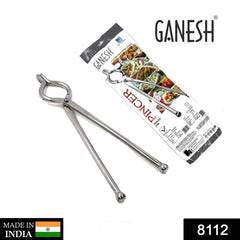 Stainless Steel Tongs – Unbreakable 8mm Goti Sansi | Ganesh