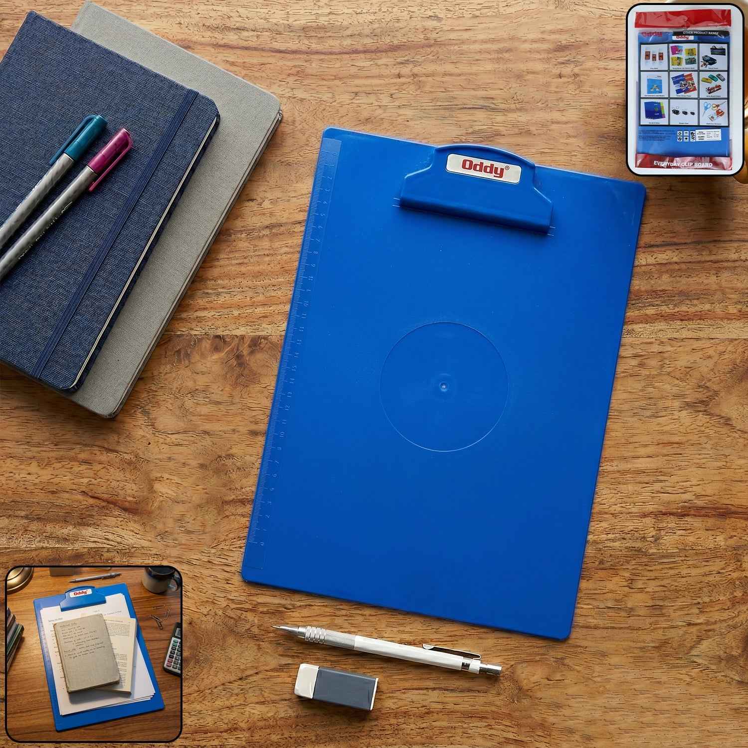 Plastic Clip Board Ð Durable A4 Size with Secure Grip for Writing
