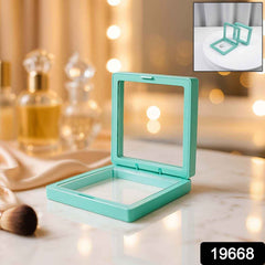 Transparent Jewellery Display Box – Elegant 3D Floating Organizer