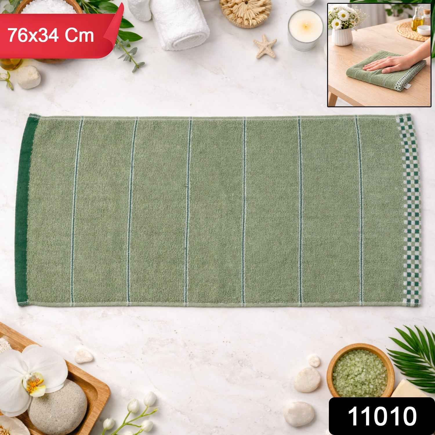 Cotton Bath Towel – Soft, Absorbent & Quick Dry for Daily Use