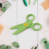 Plastic Safety Scissors – Safe, Colorful Preschool Training Tool