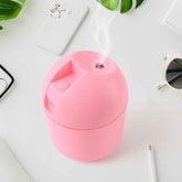 USB Mini Air Humidifier – Portable 250ml Quiet Cool Mist with LED