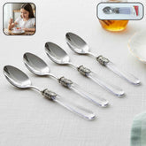 Stainless Steel Dessert Spoon – Elegant Multipurpose Cutlery for Home & Dining